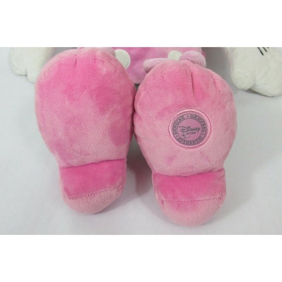 MINNIE MOUSE 28" HUGE Disney StoreCharacter Plush Stuffed Toy Pink Dress - Picture 4 of 12